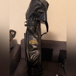 Vintage Jack Daniels Wilson Staff Golf Cart Bag .